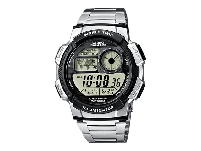 Casio Collection Ae-1000Wd-1Avef - Armbåndsur - Kvarts - Digital - Harpiks