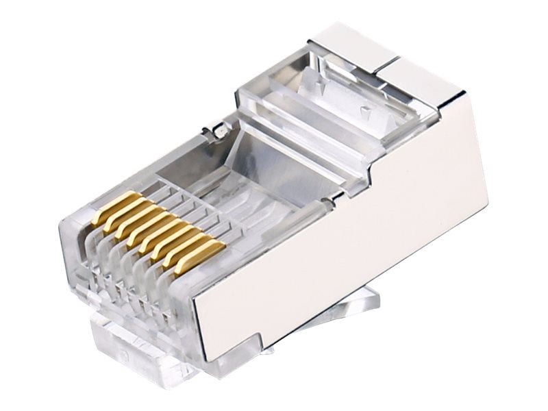 Ugreen Ethernet Metal Rj45 Plug, 8P/8C, Cat.6, Utp (10Pcs)