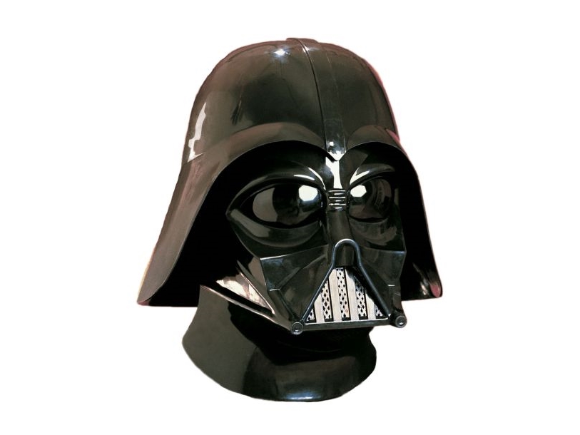Darth Vader maske, 2 delt