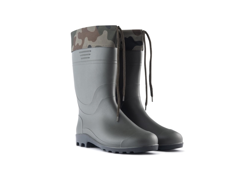 Mens rubber boots 300PM, with cuff, green color, size 46 | Kläder & Säkerhet - Skodon - Säkerhetsgummistövlar | GameStuff