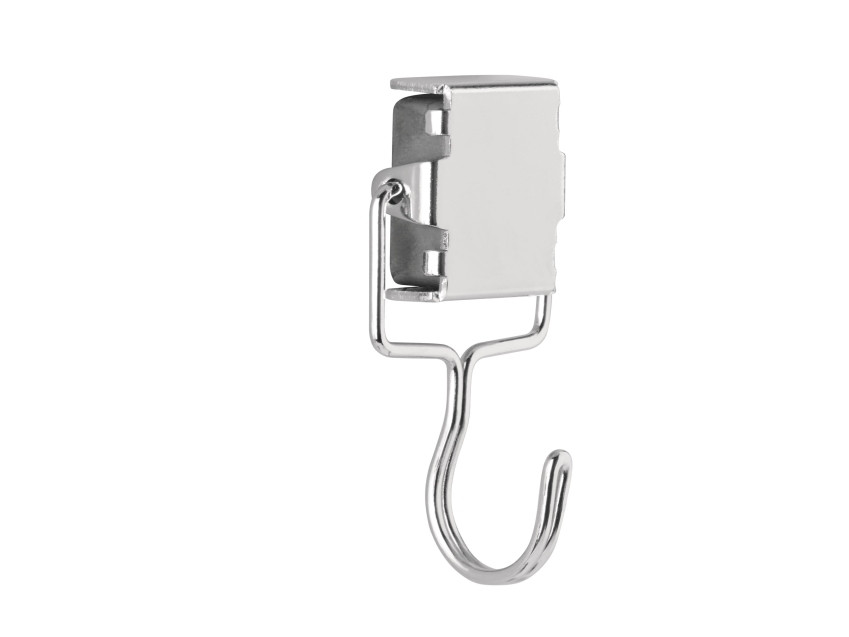 Magnetoplan 16667, Indoor, Universalhaken, Satinierter Stahl, 1,5 Kg, 65 Mm, 1 Stück(E)