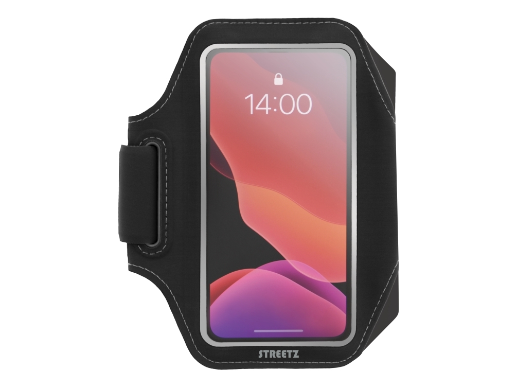 Streetz Spo-002, Armbandbehälter, Universal, Universal, 16,5 Cm (6.5"), Schwarz
