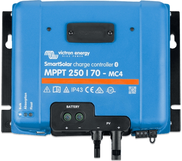 Victron Energy Smartsolar Mppt 250/70, 250 V, 70 A, Ip43, Blå, -30 - 60 °C, 0 - 95%