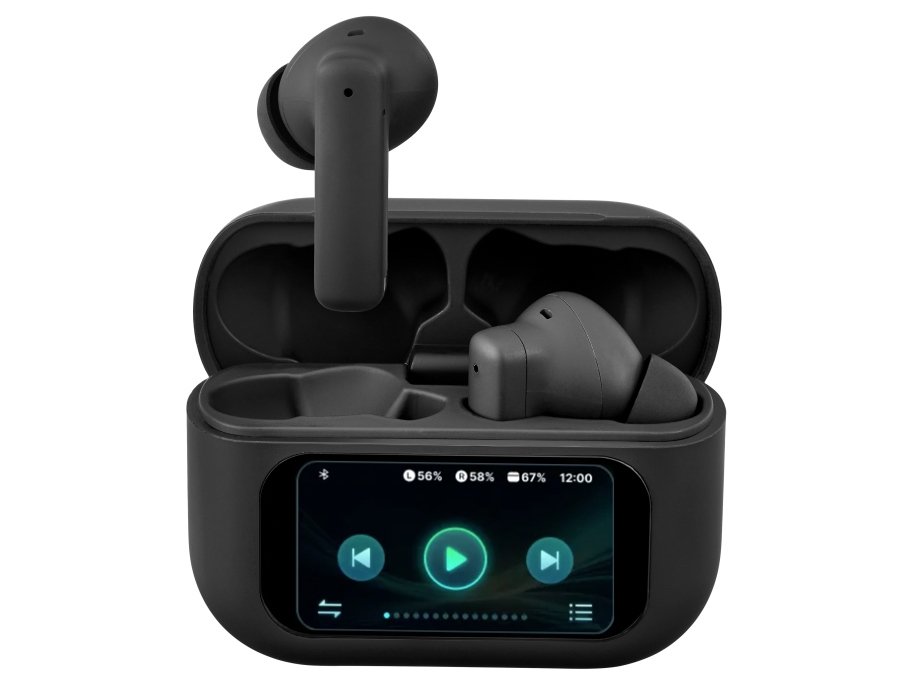 Streetz T600-Blk, True Wireless Stereo (Tws), Anrufe/Musik, 20 - 20000 Hz, 60 G, Kopfhörer, Schwarz