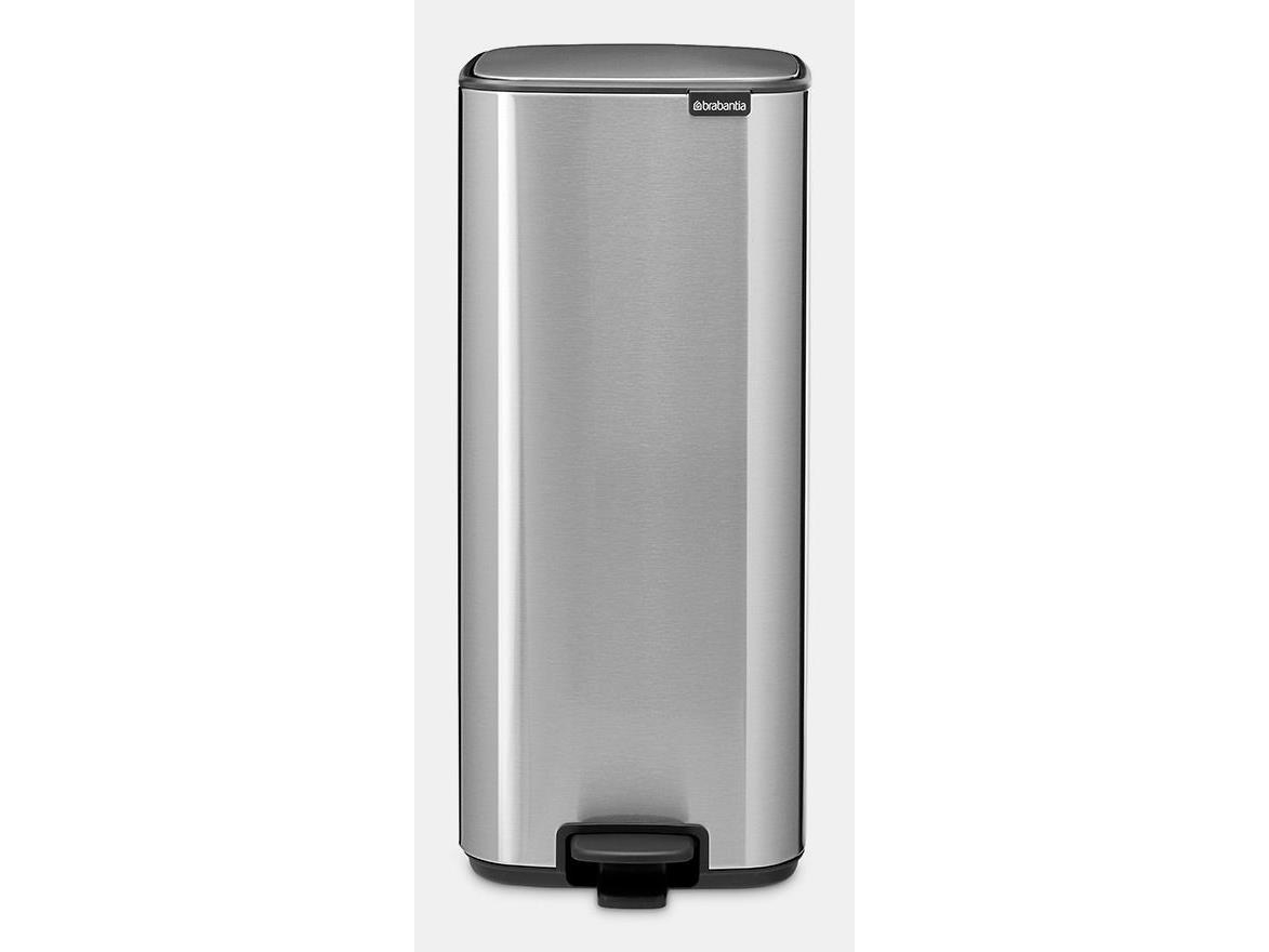 Kosz na śmieci Brabantia Bo Pedal Bin 30L - Matt Steel Fingerprint Proof billede