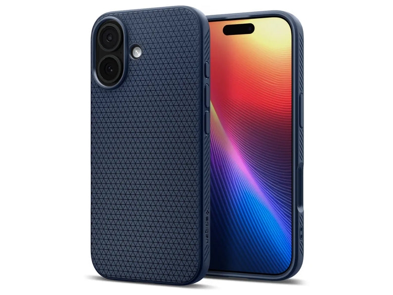 "Spigen Liquid Air" Dėklas, Skirtas "Iphone 17" - Mėlyna