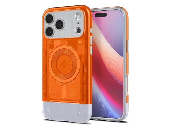 Spigen Acs10296, Cover, Apple, Iphone 17 Pro Max, 17,5 Cm (6.9"), Orange