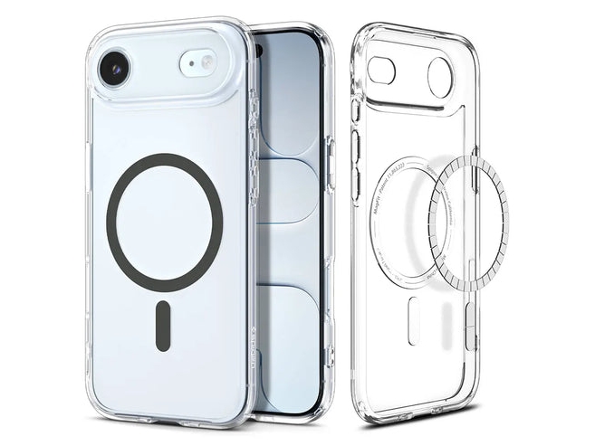 Spigen Acs10314, Cover, Apple, Iphone Air, 16,5 Cm (6.5"), Graphit, Transparent