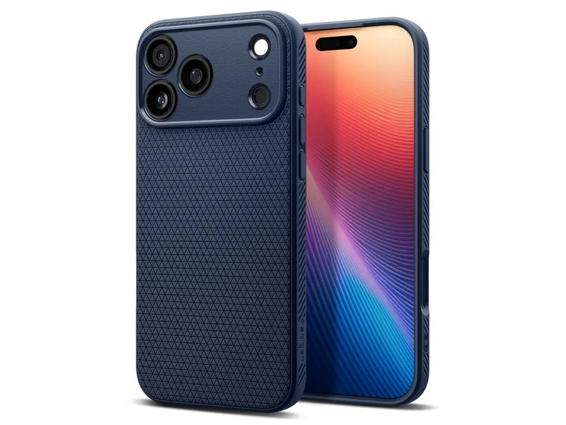 Spigen Acs10332, Cover, Apple, Iphone 17 Pro, 16 Cm (6.3"), Blau, Navy