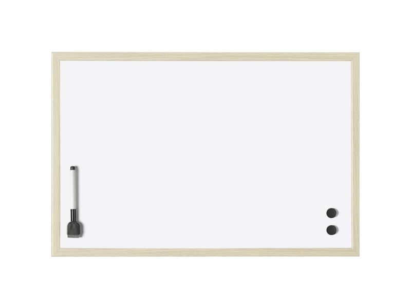 Magnetoplan Whiteboard (B X H) 800 Mm X 600 Mm Weiß Lackiert Inkl. Magneten Inkl. Boardmarker
