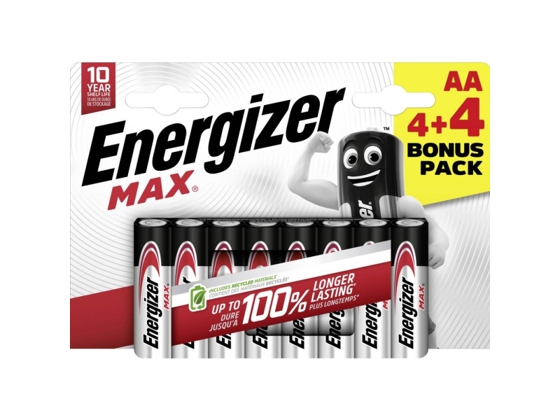 Energizer Energizer Lr6/8 Max Aa 4+4 Zdarma