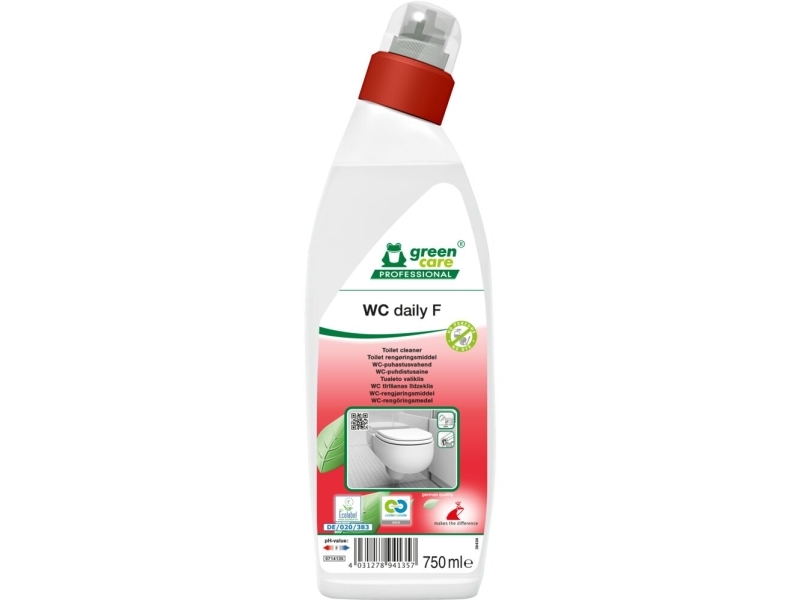 Toiletrens, Green Care Professional Wc Daily F, 750 Ml - (10 Stk.)