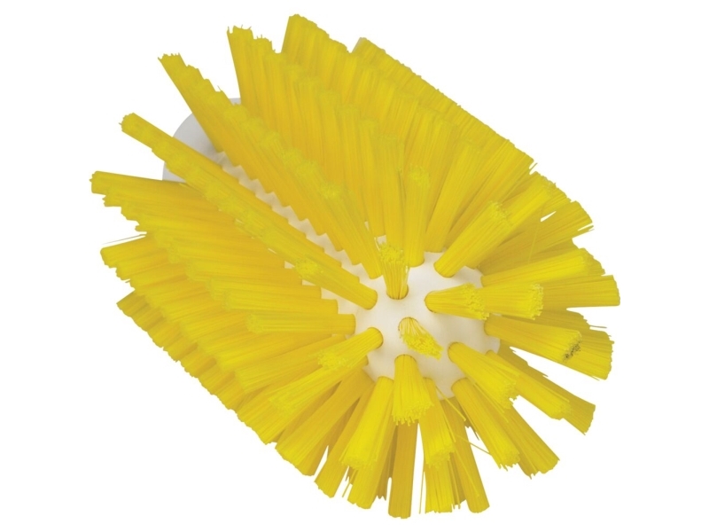 Vikan Rohrbürstenkopf, 15,5 Cm, Ø7,7 Cm, Gelb, Polyester/Pp/Edelstahl