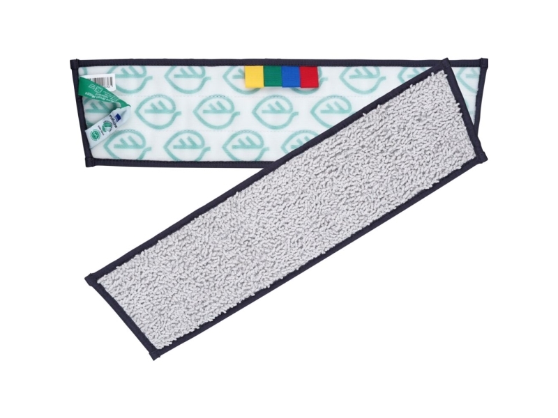 Mikro-Bürstenmopp, Abena Puri-Line, Grau, Mikrofaser, 40 Cm