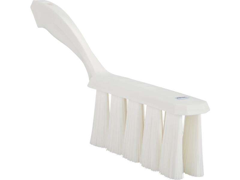 Håndkost, Vikan, 33X3,5X13,5Cm, Hvid, Glas/Polyester/Pp, Blød