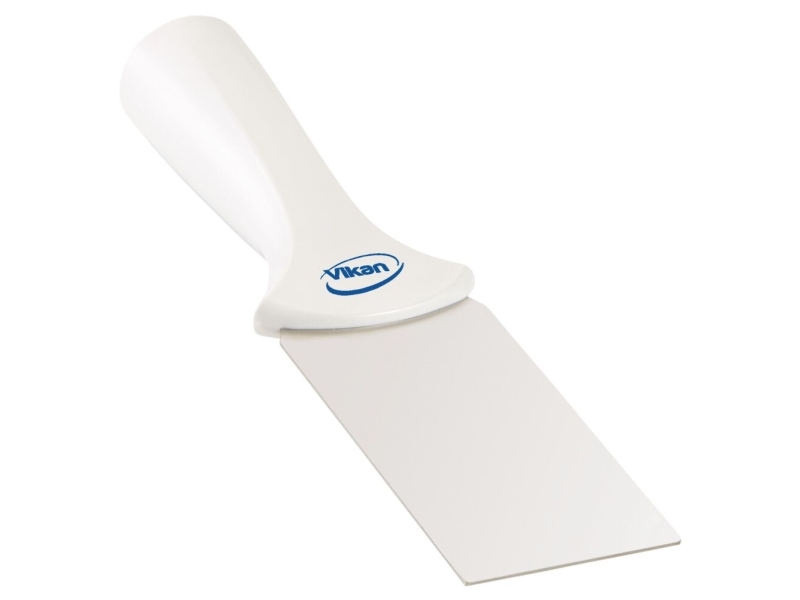 Håndskraber, Vikan, hvid, PP/rustfrit stål, 5 cm | Rengöring - Rengöringsprodukter - Rengöringsmaskiner - Utrustning - Skrapor & Kvastar | GameStuff
