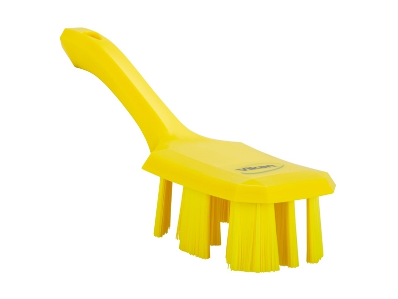 Handfeger, Vikan, 26X7x10cm, Gelb, Glas/Polyester/Pp, Starr