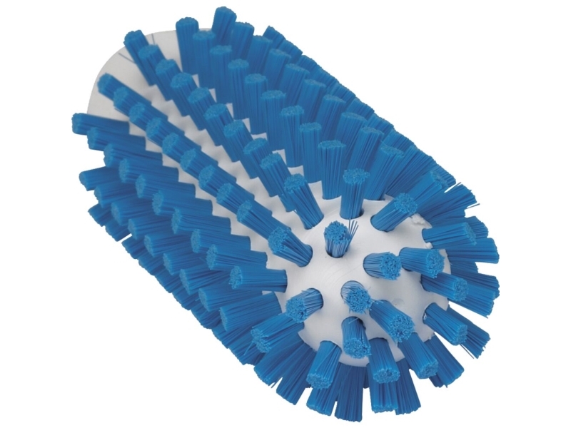 Rohrbürstenkopf, Vikan, 14 Cm, Ø5 Cm, Blau, Polyester/Pp/Edelstahl