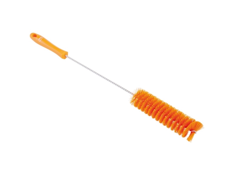 Rørrenser, Vikan, 50Cm, Ø4cm, Orange, Polyester/Pp/Rustfrit Stål - (15 Stk.)