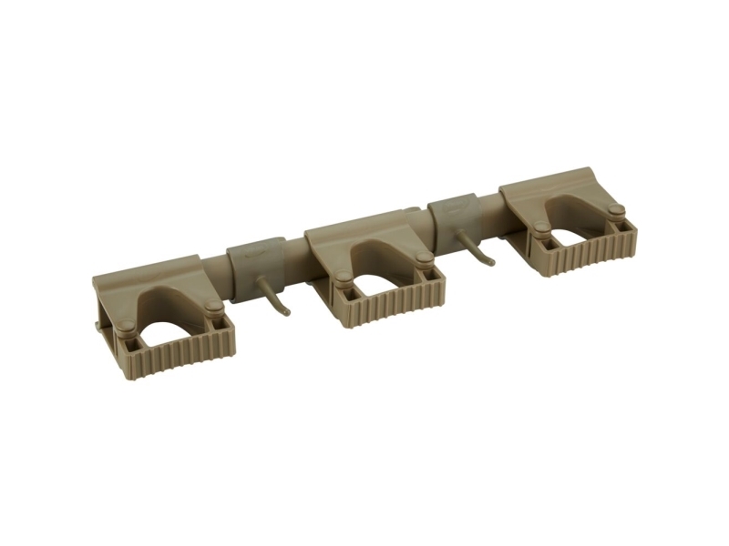 Wandhalterung Für Utensilien, Vikan, 42X8,7X4,8Cm, Braun, Pp/Tpe