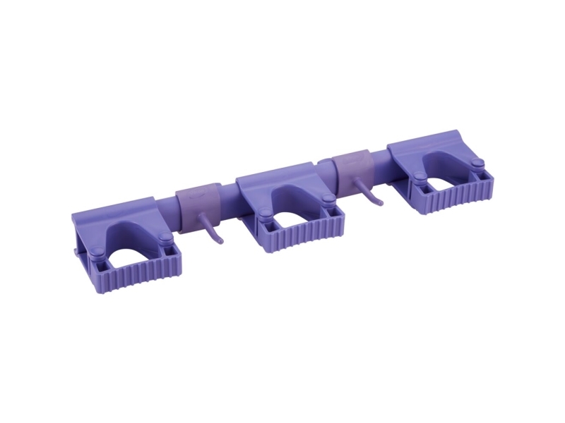 Wandhalterung Für Utensilien, Vikan, 42X8,7X4,8Cm, Lila, Pp/Tpe