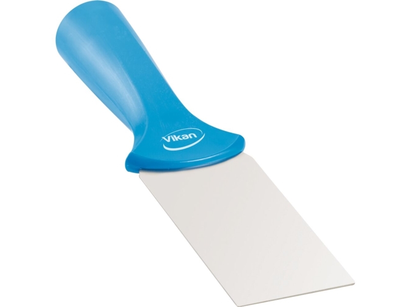 Håndskraber, Vikan, blå, PP/rustfrit stål, 5 cm | Rengöring - Rengöringsprodukter - Rengöringsmaskiner - Utrustning - Skrapor & Kvastar | GameStuff