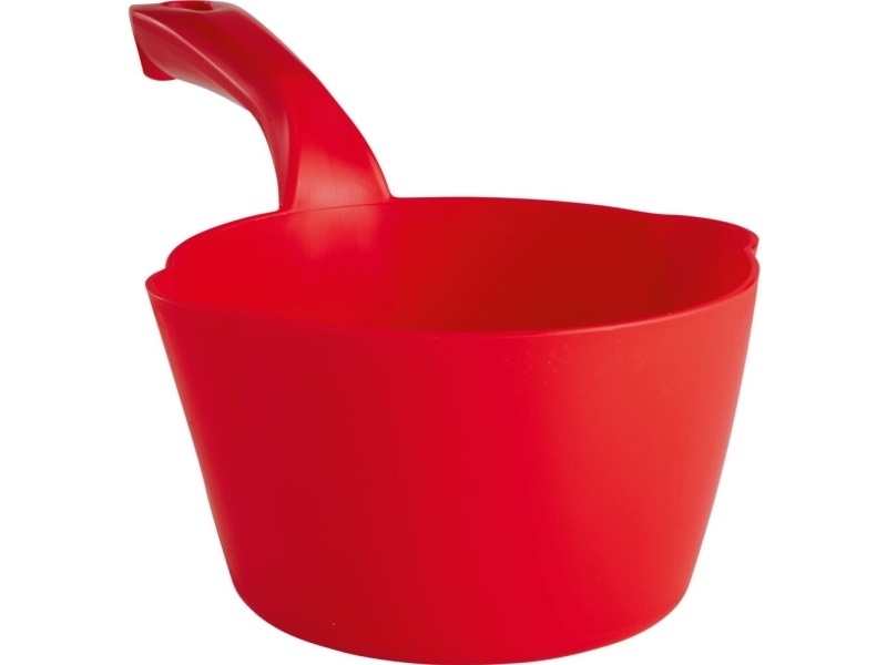 Slev, Vikan, 29,5x15,5x9,5cm, 1 l, röd, PP | Huset - Tvätt & Rengöring - Diskbaljor & Hinkar | GameStuff