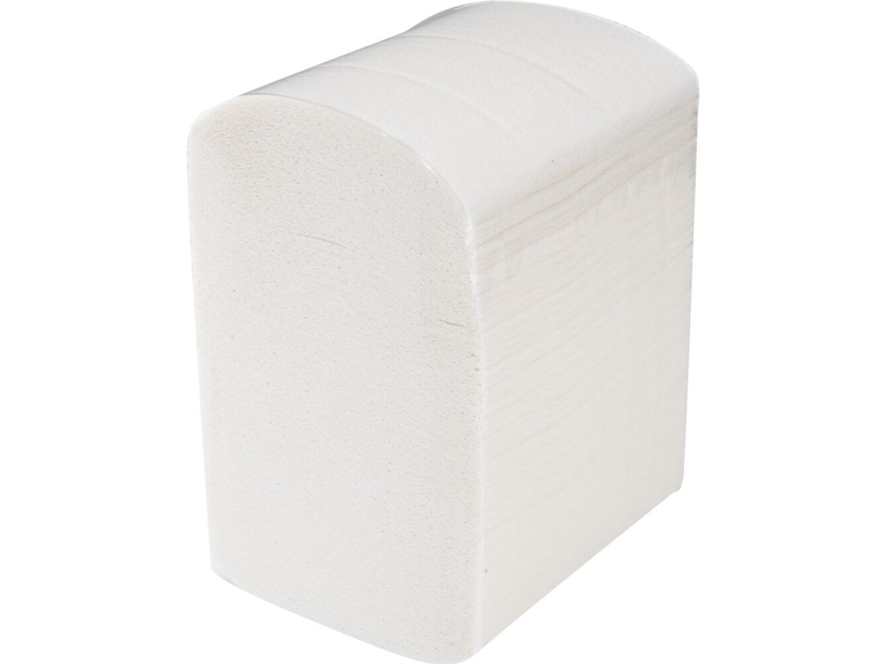 Pølsemandens serviet, ABENA Gastro, 18x11cm, hvid, papir - (36 pakker x 250 stk.)