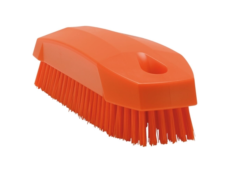Neglebørste, Vikan, 13x5x4cm, orange | Hälsa - Personlig vård - Övriga | GameStuff