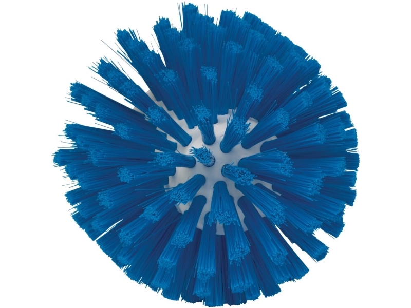 Vikan Rohrbürstenkopf 16Cm Ø17,5Cm Blau Polyester/Pp/Edelstahl