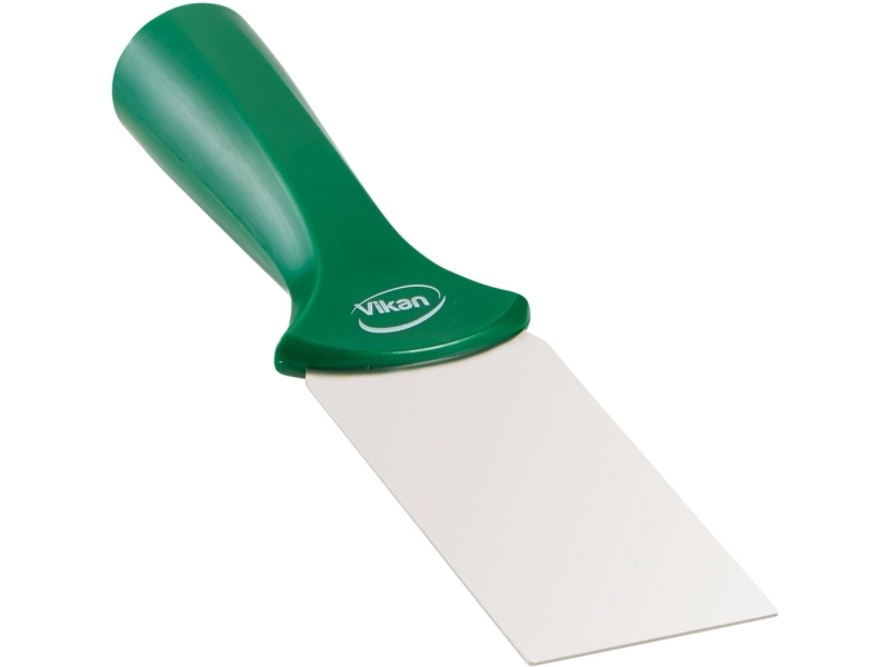 Håndskraber, Vikan, Grøn, Pp/Rustfrit Stål, 5 Cm - (10 Stk.)