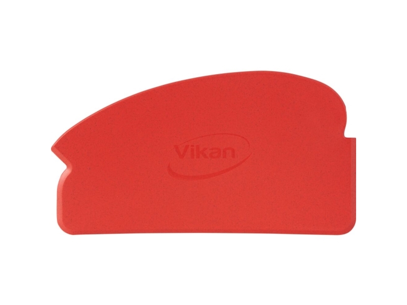 Håndskraber, Vikan, 165Cm, Rød, Metal/Pp, Fleksibel - (10 Stk.)
