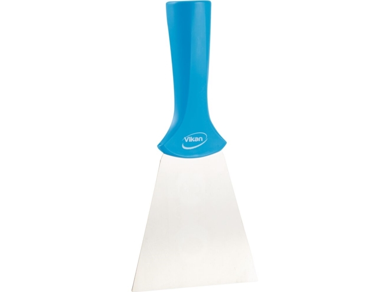 Håndskraber, Vikan, Blå, Pp/Rustfrit Stål, 10 Cm - (10 Stk.)