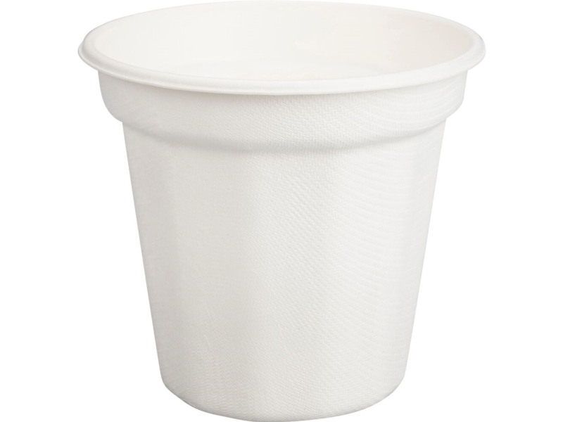 Kahvikuppi Natura, ABENA Gastro, 8cm, Ø8,7cm, 24 cl, 28 cl, valkoinen, kuitu - (20 kpl)