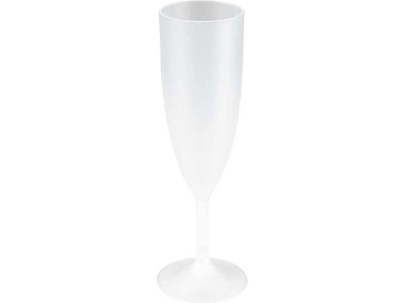 Champagneglas, ABENA Gastro, 20cm, Ø5,7cm, 15 cl, 22 cl, frosted hvid, PP