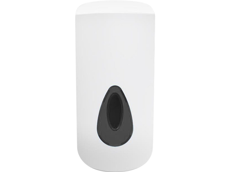 Dispenser, Modular, neutral, 900 ml, hvid, plast, manuel, grå skueglas