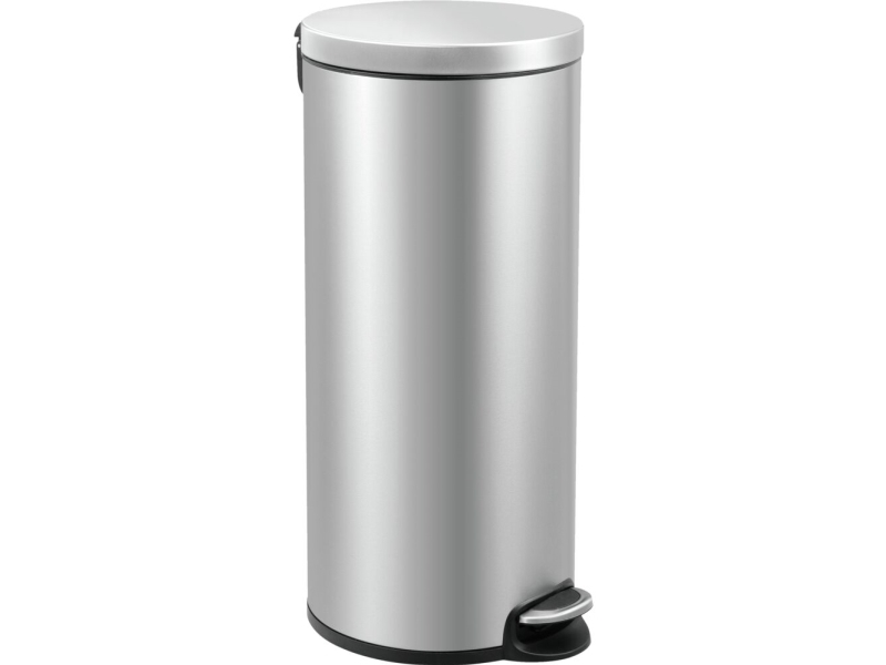 Pedalspand, Eko Serene, Stål Mat, Rustfrit Stål, 30 L