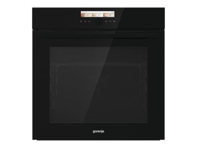 Gorenje Superior BOP798S37BG - Ovn - til indbygning - niche - bredde: 56.4 cm - dybde: 55 cm - højde: 59 cm - med selv-rengøring - Klasse A+ - sort