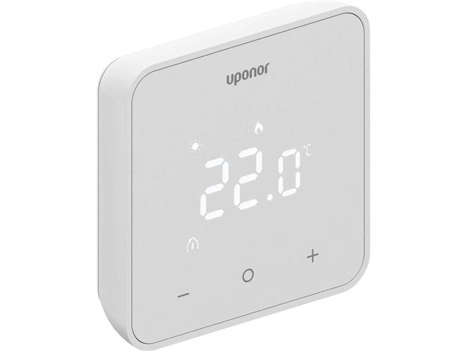 Uponor Smatrix Wave termostat - digital termostat trådløs hvid D+RH T-267