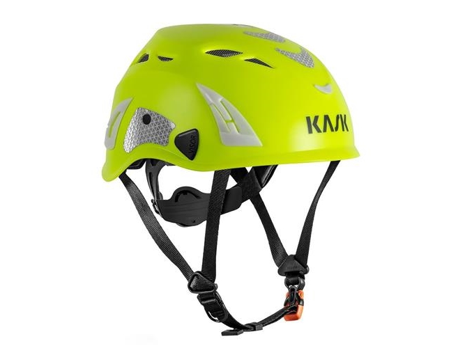 Kask Plasma AQ skyddshjälm, Hi-Vis gul | Kläder & Säkerhet - Säkerhetsutrustning - Säkerhetshjälm | GameStuff