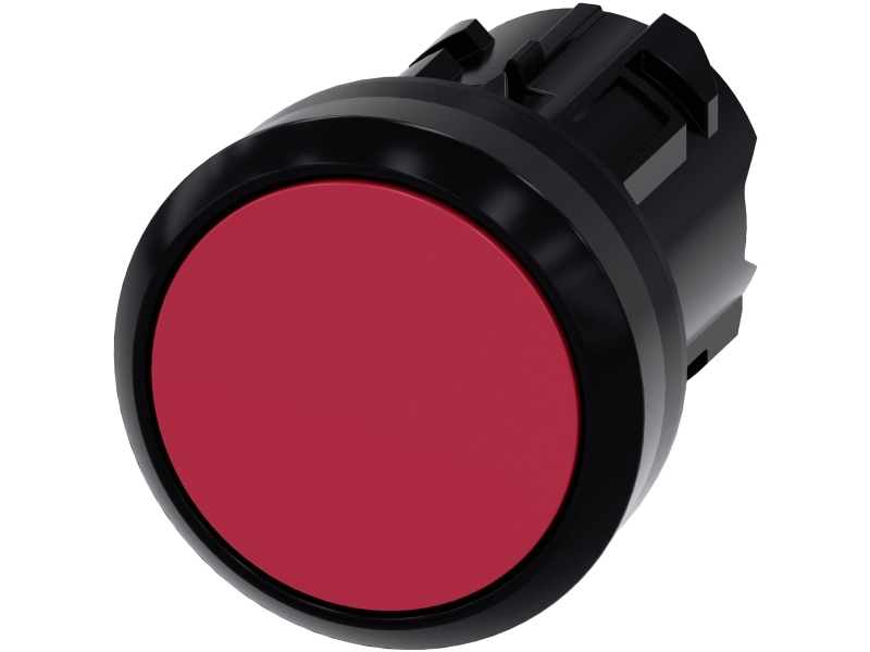 Siemens Drucktaster, Rot, 13 G, 35 Mm, 30 Mm, 30 Mm