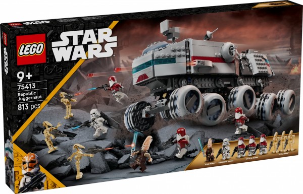 Lego Klocki Star Wars Czołg Republiki Juggernaut 75413