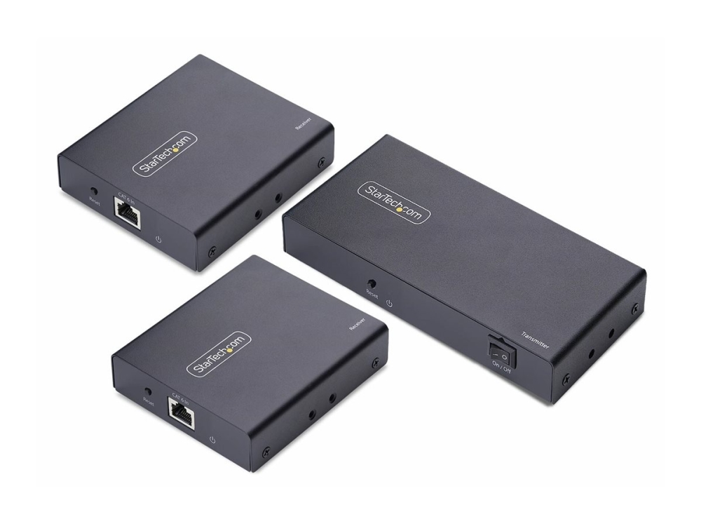 Startech - Video/Audio/Infrarød Forlænger - Hdmi - Over Cat 5/5E/6/6A - Op Til 70 M