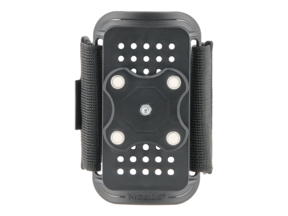 Mobilis 020012, Handheld Mobiler Computer, Aktive Halterung, Hand, Schwarz