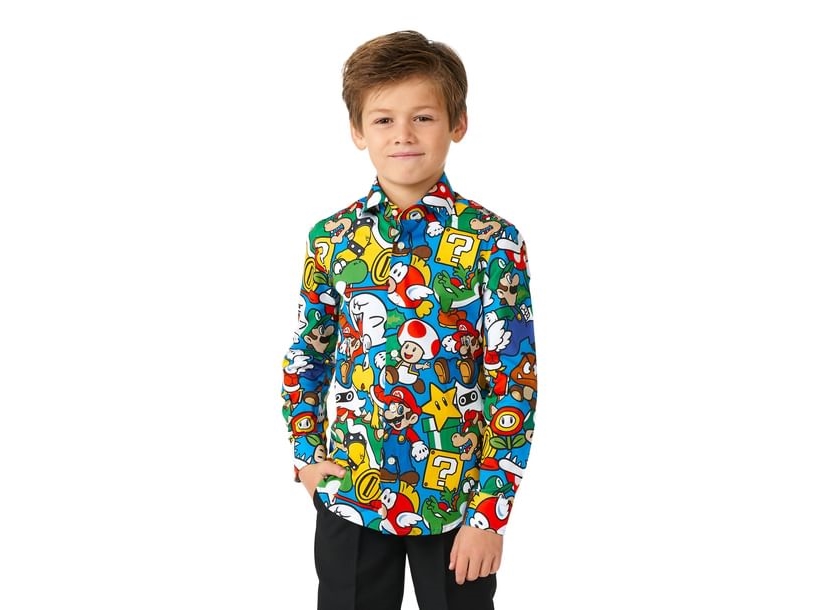 Super-Mario-Shirt, Junge