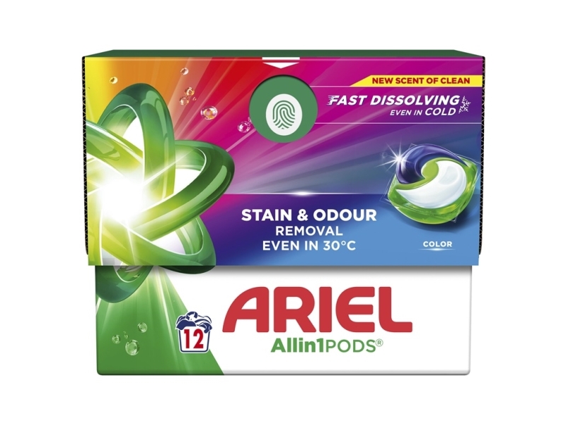 Laundry Capsules Ariel Color 12 Pcs