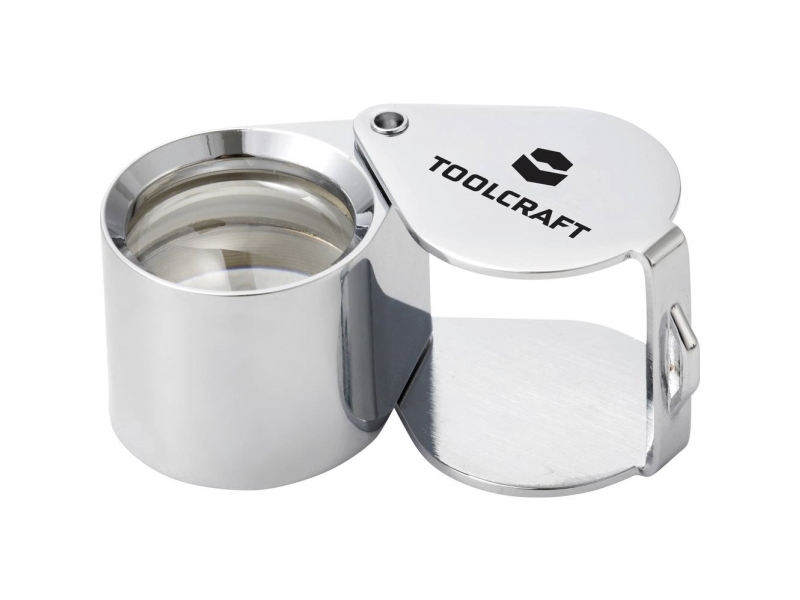 TOOLCRAFT TO-10182537 Foldelup Forstørrelsesfaktor: 10 x Linsestørrelse: (Ø) 21 mm