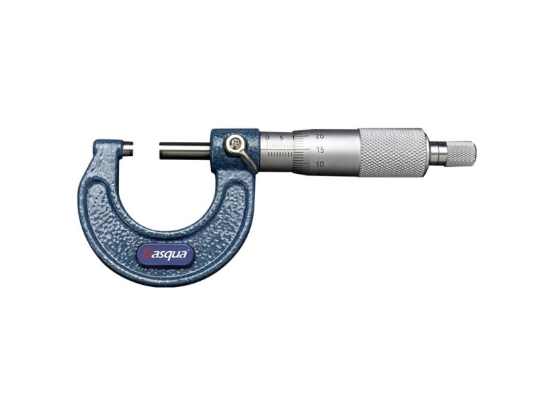 Dasqua 4111-8105 Außenmessschraube 0 - 25 Mm Ablesung: 0,01 Mm
