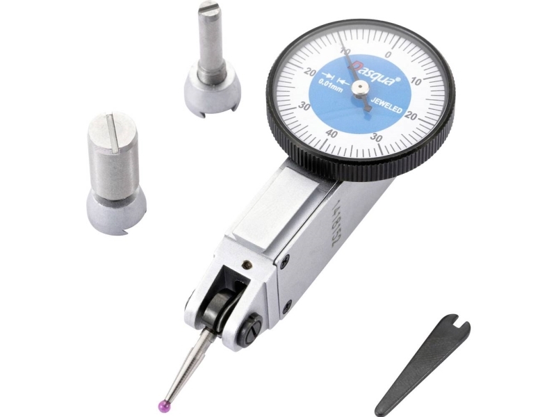 Dasqua 5221-1129-A Stødfast Måleur Med Kontrolmål 0.8 Mm Aflæsning: 0.01 Mm