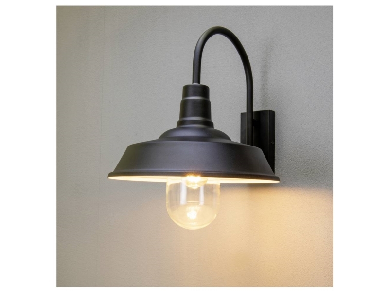 Konstsmide Trapani 7354-750 Utomhus vägglampa E27 20 W Svart | Belysning - Utomhusbelysning - Väggbelysning | GameStuff